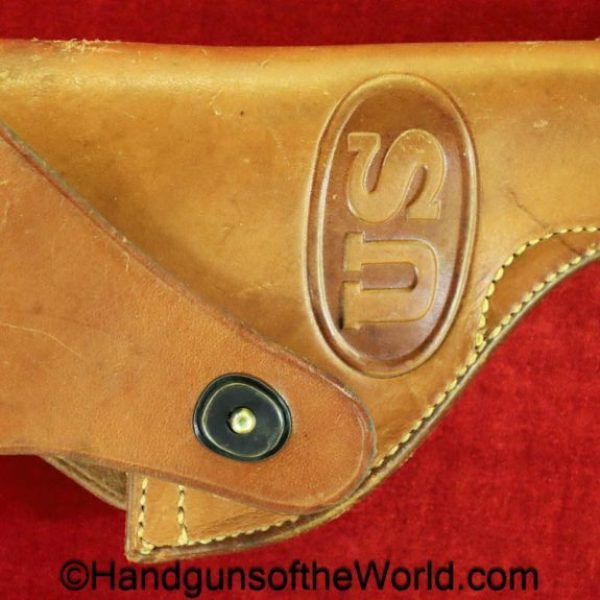 US, Revolver, Holster, with Belt, Brown, leather, RIA-MRT-11.53, M1936, green, canvas, original, collectible, Americana, 38, .38, 1953, American, USA