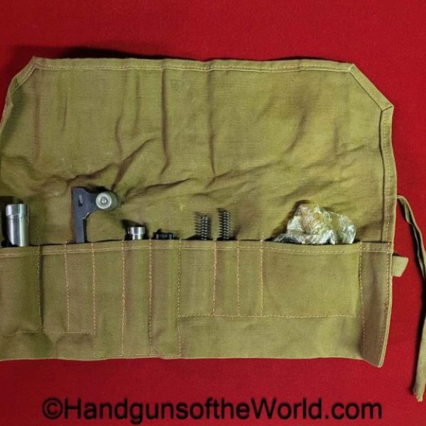 Swiss, ZF 55, Snipers, Field Repair Kit, Kit, ZFK, 55, brown, canvas, pouch, original, collectible, Switzerland, ZFK55, ZFK-55, ZFK 55, ZF55, ZF-55