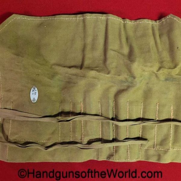 Swiss, ZF 55, Snipers, Field Repair Kit, Kit, ZFK, 55, brown, canvas, pouch, original, collectible, Switzerland, ZFK55, ZFK-55, ZFK 55, ZF55, ZF-55