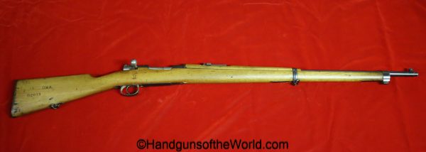 Loewe, Chilean, 1895, Mauser, 7mm, OVS, Reissue, Model, antique, non-FFL, non ffl, collectible, rifle, long rifle, long, Chile, Orange Free State, German