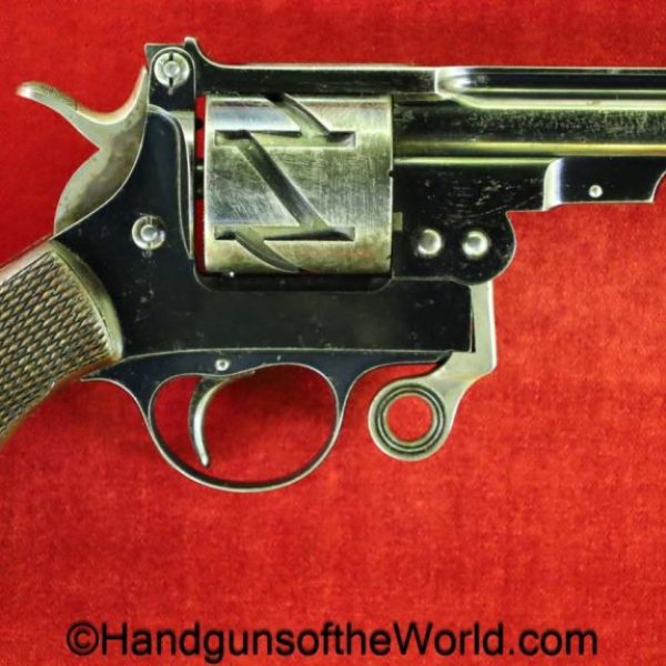 Mauser, 1878, Zig-Zag, Revolver, 7.6mm, German, Germany, Antique, Non-FFL, Non FFL, 7.6, Small, Frame, Zig, Zag, Zig Zag, Model, handgun, collectible