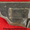Mann, WT-1921, Holster, unmarked, brown, leather, original, collectible, WT, 1920, 1921, WT-, handgun, pistol, German, Germany, real, old, vintage