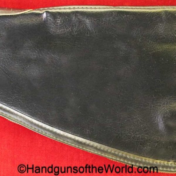 Browning, Challenger, Pouch, black, vinyl, red, felt, lining, original, collectible, American, Americana, USA, US, America, Belgian, Belgium, Real, vintage