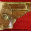 Radom, VIS, P-35, Holster, German, WWII, brown, leather, original, collectible, Germany, WW2, P35, P.35, P 35, real, vintage, old, handgun, pistol