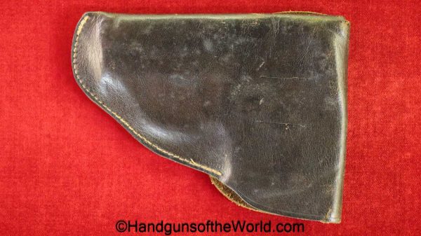 Haenel Schmeisser, Model 1, Holster, brown, leather, pocket, pattern, original, collectible, Akah, German, Germany, Haenel, Schmeisser, Model I, Model, I, 1