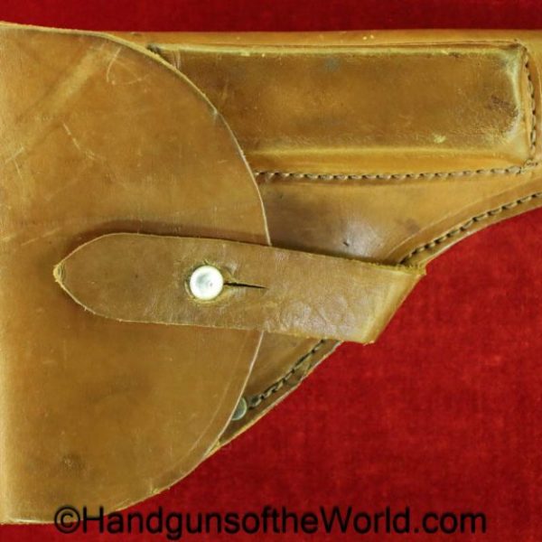 17, Collectible, German, Germany, holster, Kreigsmodell, Kriegsmodell, Leather, Model, Model 17, Old, Original, Real, Tan, Unique, Vintage, WaAD20, WW2, WWII