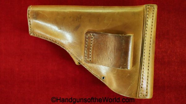 17, Collectible, German, Germany, holster, Kreigsmodell, Kriegsmodell, Leather, Model, Model 17, Old, Original, Real, Tan, Unique, Vintage, WaAD20, WW2, WWII