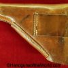 Walther, PP, Holster, WWII, Era, WW2, brown, leather, unmarked, WW2, German, Germany, original, collectible, handgun, pistol, hand gun, real, old, vintage