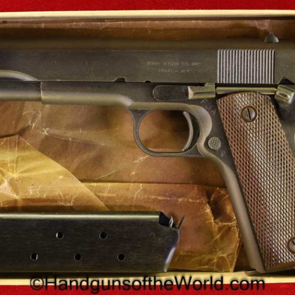 Ithaca, 1911A1, .45acp, 1945, US, Army, Incredible, C&R, collectible, handgun, pistol, WWII, WW2, 1911, 45, .45, acp, auto, Colt, Americana, American