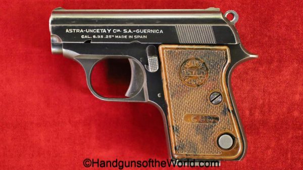 Astra, Cub, 6.35mm, 1968, with Box, Boxed, Spain, Spanish, handgun, pistol, C&R, collectible, VP, Vest Pocket, 6.35, 25, .25, acp, auto, vintage