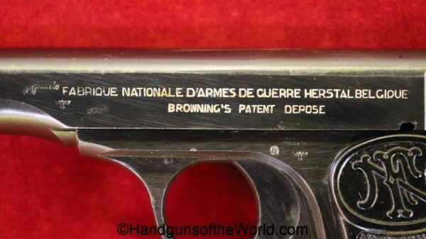 FN, 1922, Browning, 7.65mm, German, WWII, with Holster, handgun, pistol, C&R, collectible, 7.65, 32, .32, acp, auto, Germany, WW2, Late War, Late