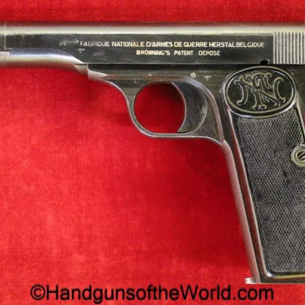 FN, 1922, Browning, 7.65mm, German, WWII, with Holster, handgun, pistol, C&R, collectible, 7.65, 32, .32, acp, auto, Germany, WW2, Late War, Late