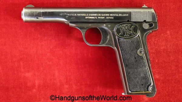 FN, 1922, Browning, 7.65mm, German, WWII, with Holster, handgun, pistol, C&R, collectible, 7.65, 32, .32, acp, auto, Germany, WW2, Late War, Late