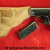 CZ, Duo, 6.35mm, Czech, Dated, 1945, Full Rig, Czechoslovakia, handgun, pistol, C&R, collectible, VP, Vest Pocket, 6.35, 25, .25, acp, auto, with Holster