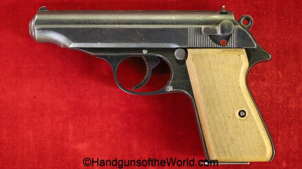 Walther, PP, 7.65mm, GI Assembled, with Holster, Assembled, GI, Liberation, 7.65, 32, .32, acp, auto, German, Germany, handgun, pistol, C&R, collectible