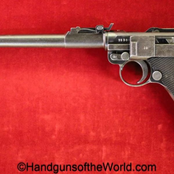 Mauser, P.08, Luger, 9mm, 1936, Siamese, Police, Contract, 8" Barrel, Artillery, LP.08, German, Germany, Siam, Thai, Thailand, handgun, pistol, C&R, collectible