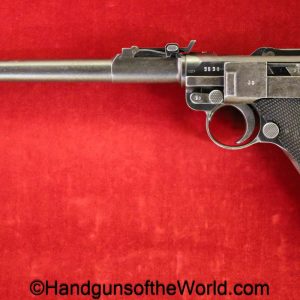 Mauser, P.08, Luger, 9mm, 1936, Siamese, Police, Contract, 8" Barrel, Artillery, LP.08, German, Germany, Siam, Thai, Thailand, handgun, pistol, C&R, collectible