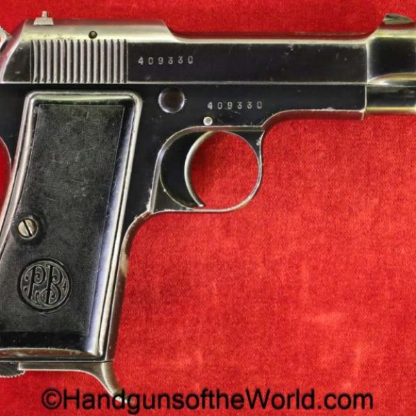 Beretta, 1934, 7.65mm, Transition, Dated, 1934, 1935, handgun, pistol, C&R, collectible, Italy, Italian, Pocket, 32, .32, acp, auto, 7.65