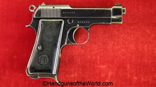 Beretta, 1934, 7.65mm, Transition, Dated, 1934, 1935, handgun, pistol, C&R, collectible, Italy, Italian, Pocket, 32, .32, acp, auto, 7.65
