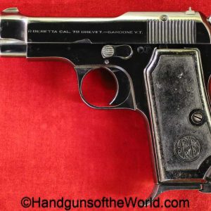 Beretta, 1935, 7.65mm, Very Early, Post-War, Italian, Military, Italy, handgun, pistol, C&R, collectible, Pocket, model, 7.65, 32, .32, acp, auto