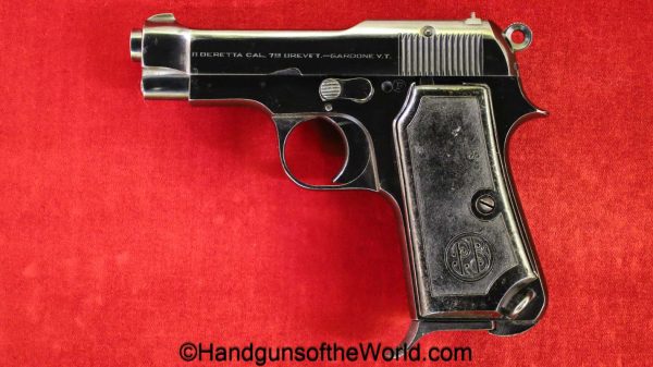 Beretta, 1935, 7.65mm, Very Early, Post-War, Italian, Military, Italy, handgun, pistol, C&R, collectible, Pocket, model, 7.65, 32, .32, acp, auto