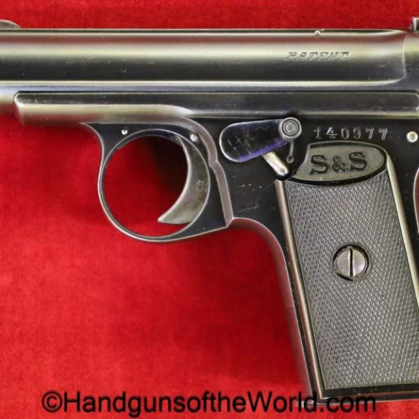 Sauer, 1913, 7.65mm, with Box, Boxed, German, Germany, handgun, pistol, C&R, collectible, pocket, 32, .32, acp, auto, 7.65, model, export, vintage