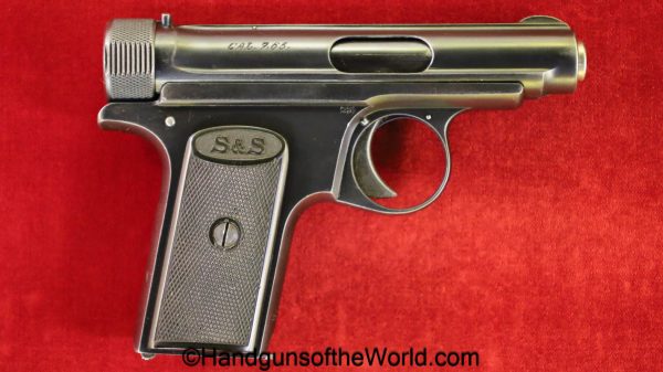 Sauer, 1913, 7.65mm, with Box, Boxed, German, Germany, handgun, pistol, C&R, collectible, pocket, 32, .32, acp, auto, 7.65, model, export, vintage