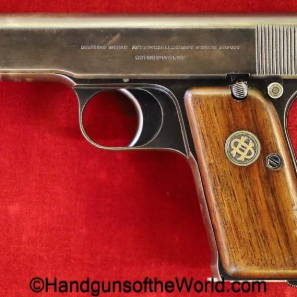 Ortgies, Pocket, 7.65mm, 2nd Slide Safety, German, Germany, handgun, pistol, C&R, collectible, 7.65, 32, .32, acp, auto, vintage, old, 2nd, safety, slide