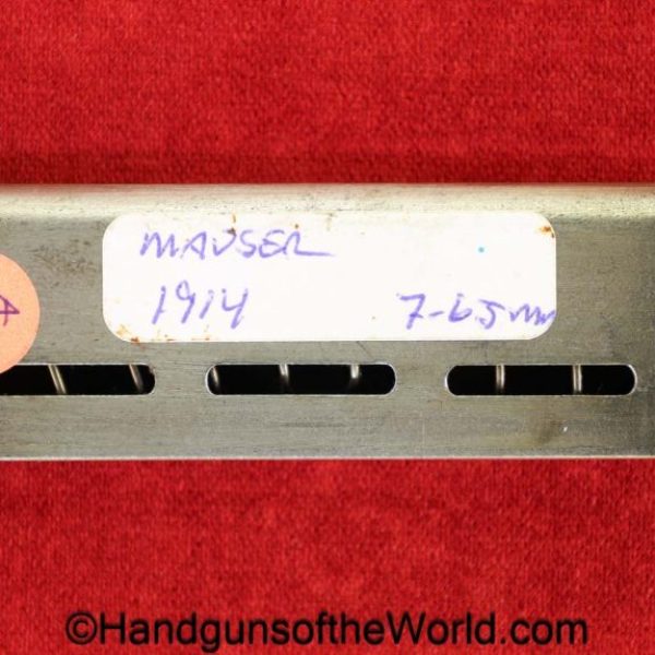 Mauser, 1914, 7.65mm, Magazine, Clip, Mag, Original, Collectible, German, Germany, Handgun, Pistol, 32, .32, Magazine-Clip, 7.65, acp, auto, hand gun