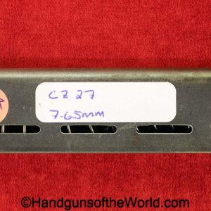 CZ-27, 7.65mm, Magazine, Clip, Mag, Original, Collectible, CZ, 27, CZ27, CZ 27, 7.65, 32, .32, acp, auto, Handgun, Pistol, WWII, WW2, German, Germany
