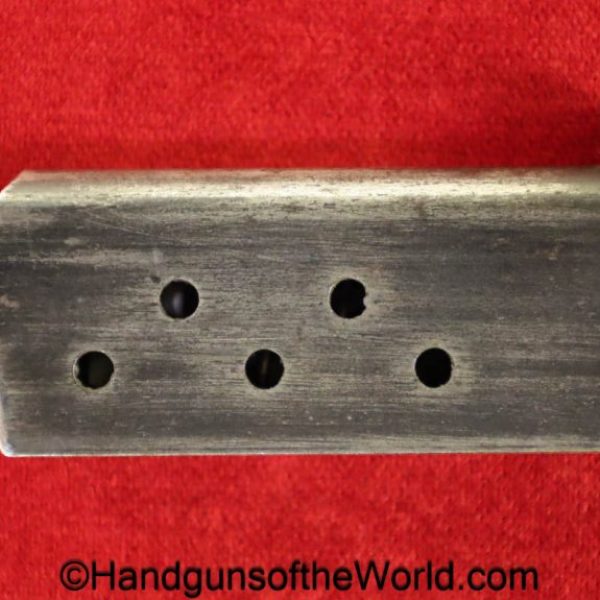 Sauer, WTM, 6.35mm, Magazine-Clip, magazine, mag, clip, original, collectible, German, Germany, 6.35, 25, .25, acp, auto, handgun, pistol, VP, Vest Pocket