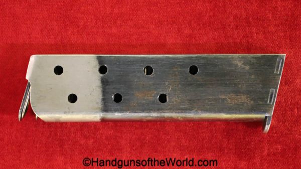 Colt, 1903, Hammerless, .32acp, Magazine, Clip, Mag, Original, Collectible, Pistol, Handgun, Pocket, 32, .32, acp, auto, 7.65, 7.65mm, Hand gun, USA