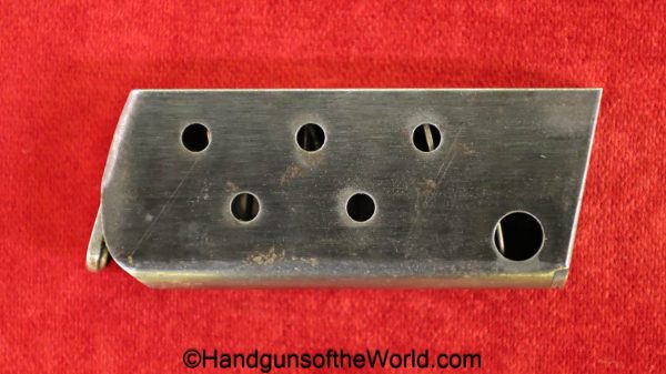 Walther, Model 9, 6.35mm, Magazine-Clip, magazine, mag, clip, original, collectible, German, Germany, 9, Model, 6.35, 25, .25, acp, auto, VP, Vest Pocket