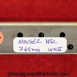 Mauser, HSc, 7.65mm, WWII, era, Magazine, Clip, Mag, Original, Collectible, WW2, Handgun, Pistol, German, Germany, Hand gun, 32, .32, acp, auto, 7.65