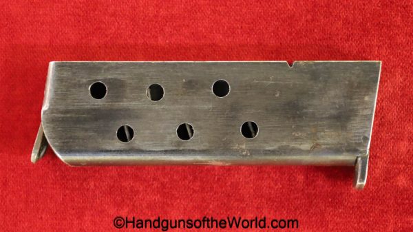 FN, 1900, Browning, 7.65mm, Magazine-Clip, Magazine, mag, clip, original, collectible, Belgian, Belgium, handgun, pistol, 7.65, 32, .32, acp, auto