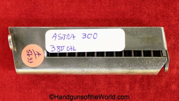 Astra, 300, .380, Magazine-Clip, Mag, Magazine, Clip, Original, Collectible, 380, acp, auto, 9mm, 9mmK, Kurz, Spain, Spanish, WWII, WW2, Era, German, Germany
