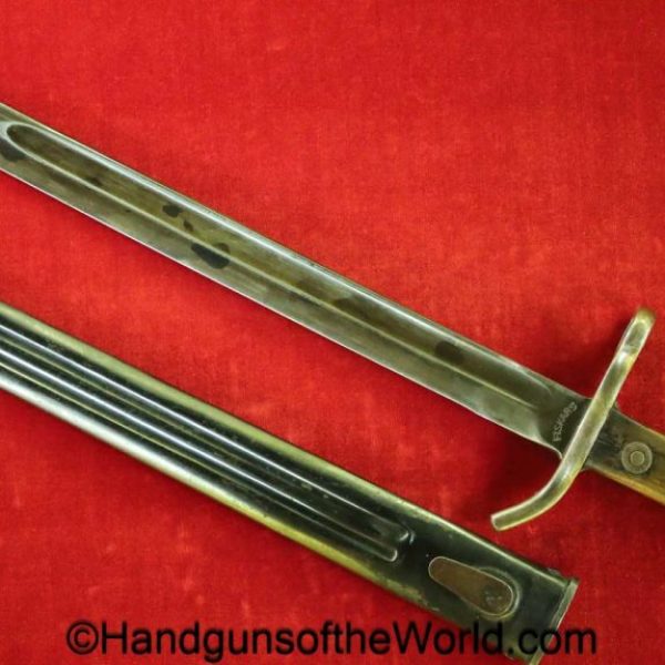 Finnish, M1927, Bayonet, Fiskars, original, collectible, Finland, WWII, WW2, 1927, 27, M27, M-27, edged weapon, Winter War, Rifle, Carbine
