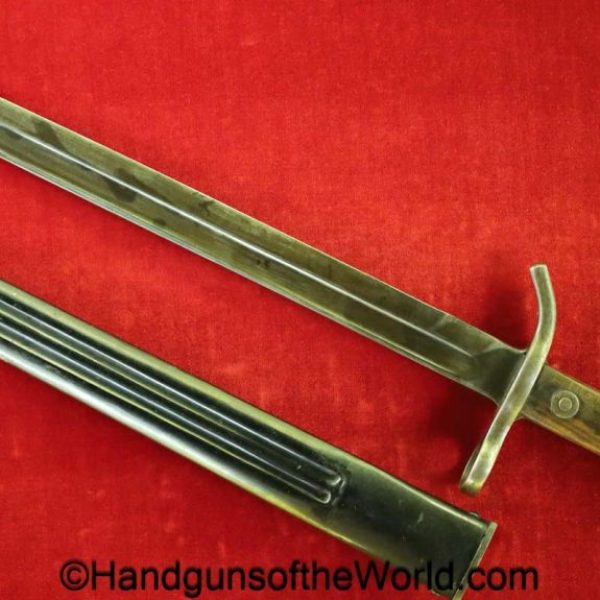 Finnish, M1927, Bayonet, Fiskars, original, collectible, Finland, WWII, WW2, 1927, 27, M27, M-27, edged weapon, Winter War, Rifle, Carbine