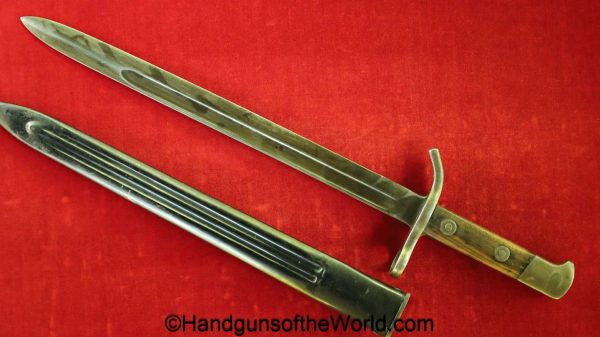 Finnish, M1927, Bayonet, Fiskars, original, collectible, Finland, WWII, WW2, 1927, 27, M27, M-27, edged weapon, Winter War, Rifle, Carbine