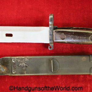 AK-47, Bayonet, Romanian, Contract, Romanian Contract, Romania, AK, 47, AKM, Original, Collectible, Matching, Matching Scabbard, Cold War, Rifle