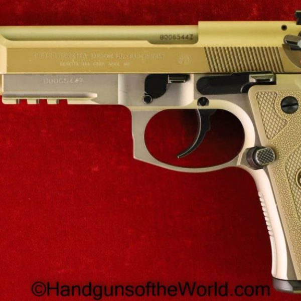 Beretta, M9A3, 9mm, Desert Sand, with Ammo Can Case, with Box, handgun, pistol, modern, collectible, M9, A3, Boxed, Cased, with Case, hand gun