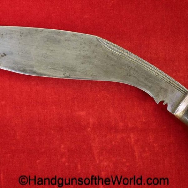 Nepalese, Gurkha, Kukri, Knife, Set, original, collectible, Nepal, Knives, 2, smaller, small, combo, combination, steel, curved, real, old, vintage