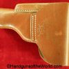Mauser, 1934, Holster, Theuermann, Dropping Pattern, Mint, original, collectible, German, Germany, handgun, pistol, Brown, leather, Akah, WWII, WW2, Era