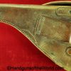 Steyr Mannlicher, 1905, Holster, brown, leather, clamshell, pattern, Unmarked, original, collectible, Steyr, Mannlicher, Model, Argentine, Argentina