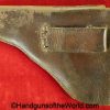 Sauer, 1913, 7.65, Holster, Kriegsmarine, Brown, leather, German, Naval, Eagle M, E/M, Eagle/M, original, collectible, Germany, WWII, WW2, handgun, pistol
