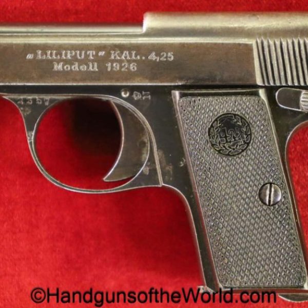 Menz, Liliput 1926, 4.25mm, Tiny, Vest Pocket, VP, handgun, pistol, C&R, collectible, German, Germany, Liliput, Model 1926, 1926, model, 4.25
