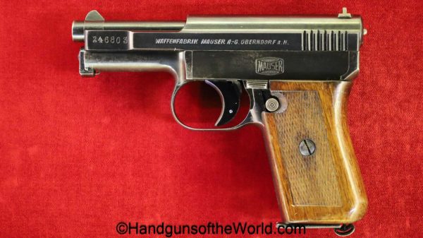 Mauser, 1910, 6.35mm, with Original Box, Boxed, with Box, German, Germany, handgun, pistol, C&R, collectible, 6.35, 25, .25, acp, auto, pocket, vest, VP