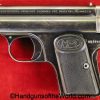 Frommer, Baby, 7.65mm, Hungarian, Proofed, Hungary, handgun, pistol, C&R, collectible, Pocket, VP, Vest Pocket, 7.65, 32, .32, acp, auto, Stop