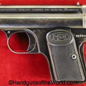 Frommer, Baby, 7.65mm, Hungarian, Proofed, Hungary, handgun, pistol, C&R, collectible, Pocket, VP, Vest Pocket, 7.65, 32, .32, acp, auto, Stop