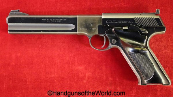 Colt, Match Target, Woodsman, .22lr, US Coast Guard, handgun, pistol, C&R, collectible, USCG, 22, .22, 22lr, Americana, American, Target, OH, Cleveland